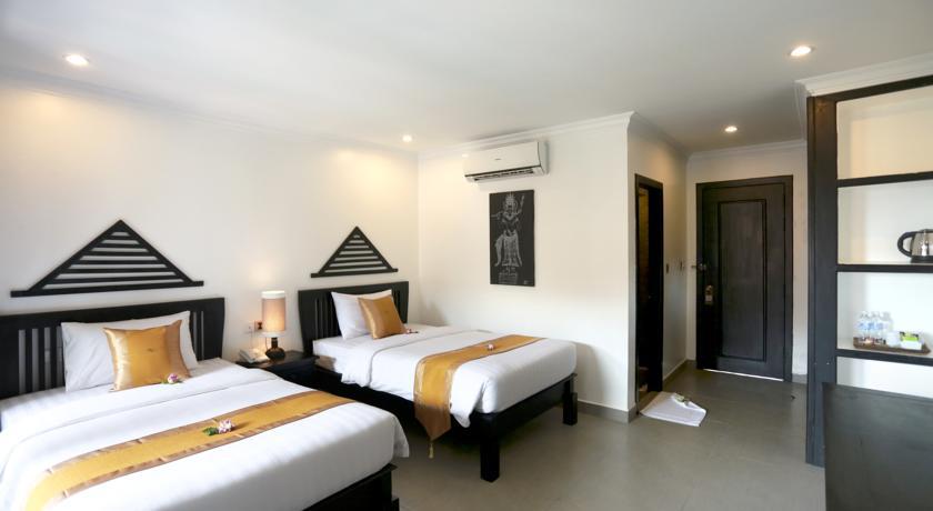 Chambre lits jumeaux Khmer Mansion Boutique Hotel