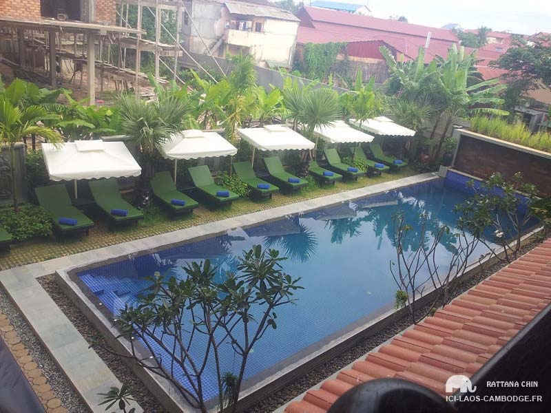 Piscine Khmer Mansion Boutique Hotel