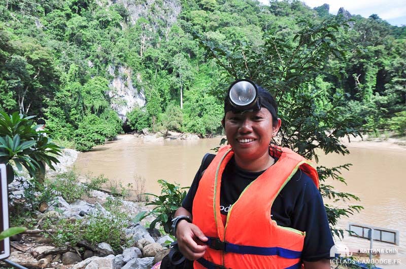 Entrée grotte de Konglor - Laos