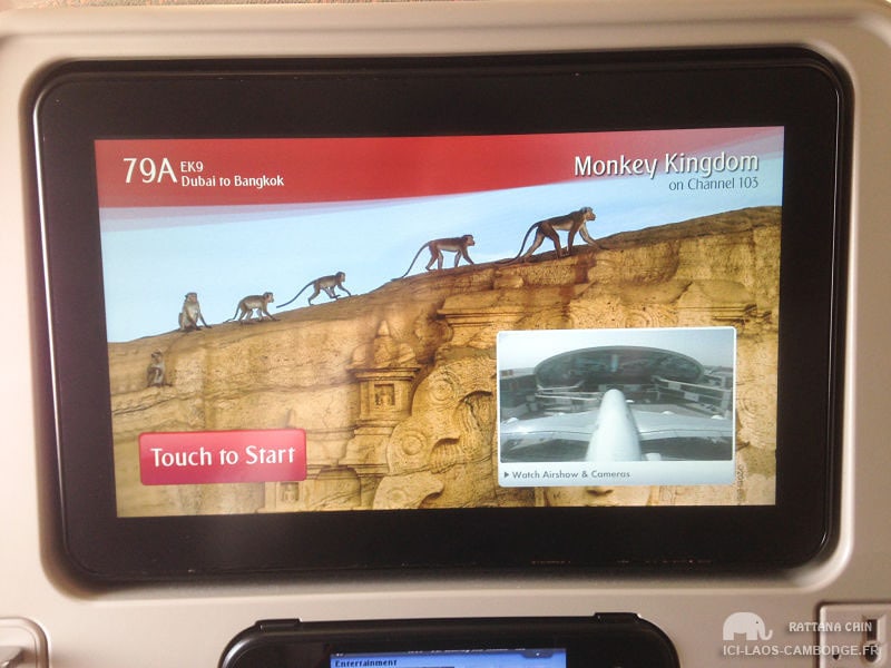 Ecran 10 pouces Emirates