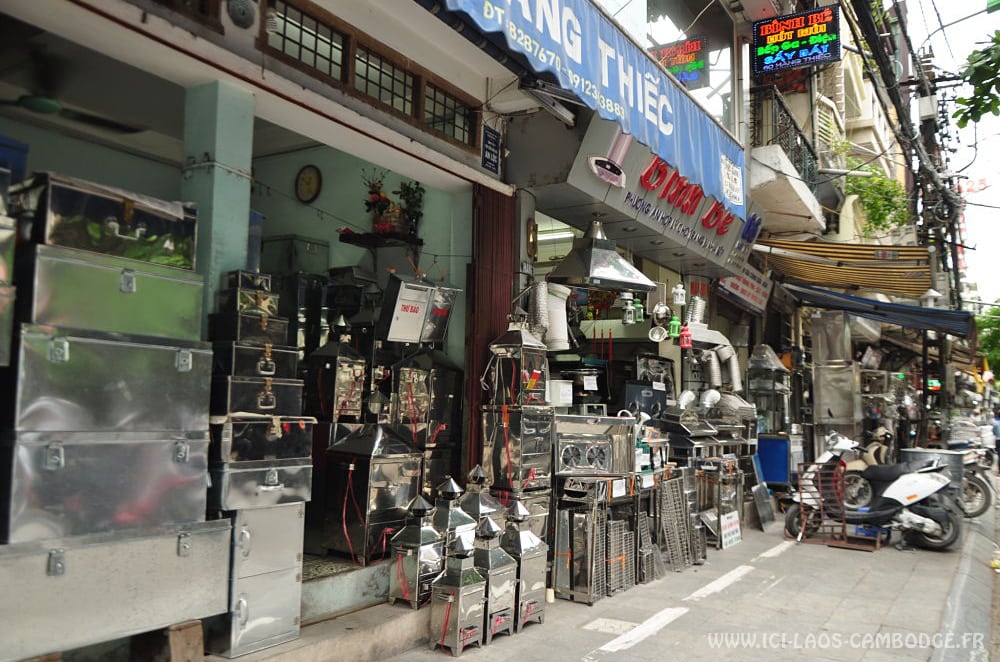 Une rue du vieux quartier Hanoï