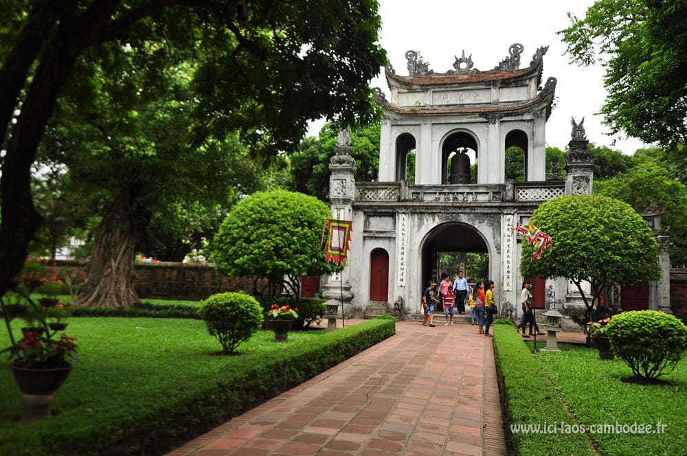 Temple- de la Littérature - Visiter Hanoï