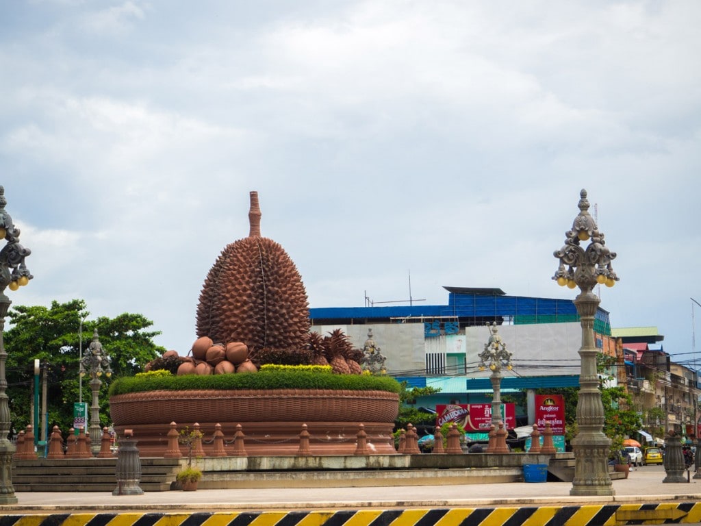 Durian géant à Kampot