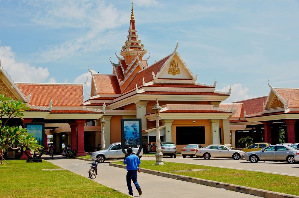 Post frontière Bavet au Cambodge