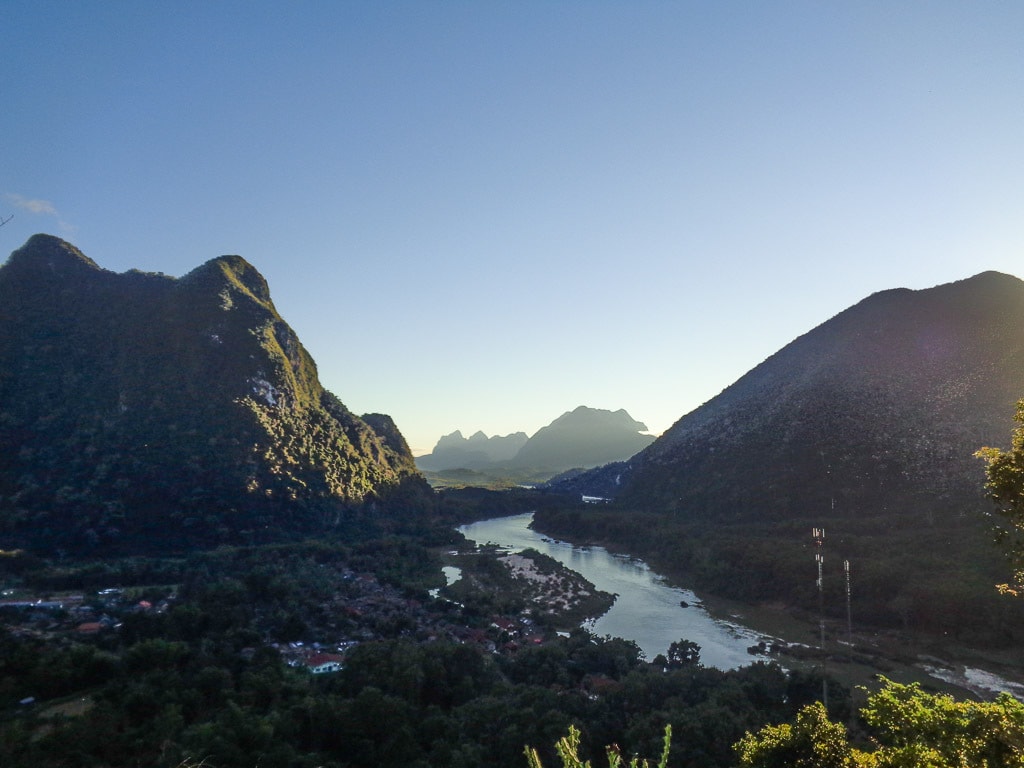 Vue sur Muang Ngoi