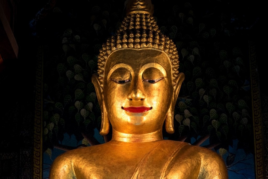 Statue de bouddha à Chiang Mai