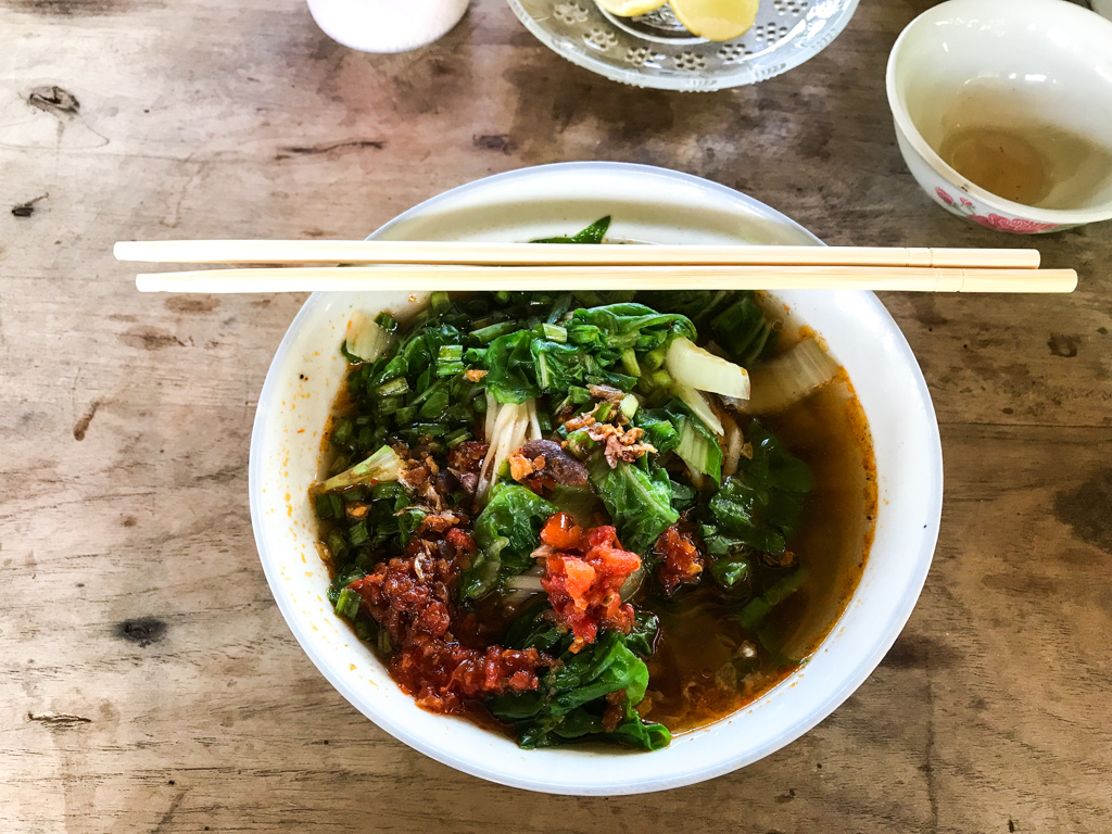 Soupe de nouilles Shan