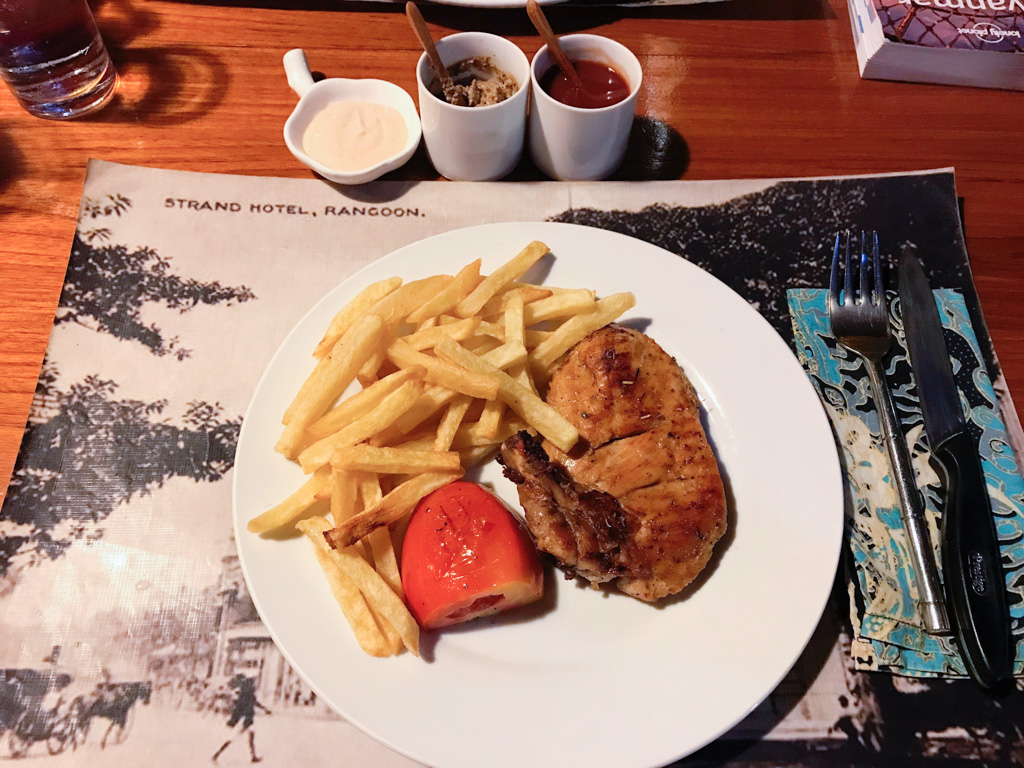Poulet-frites cuisinés à la française au Black Bamboo