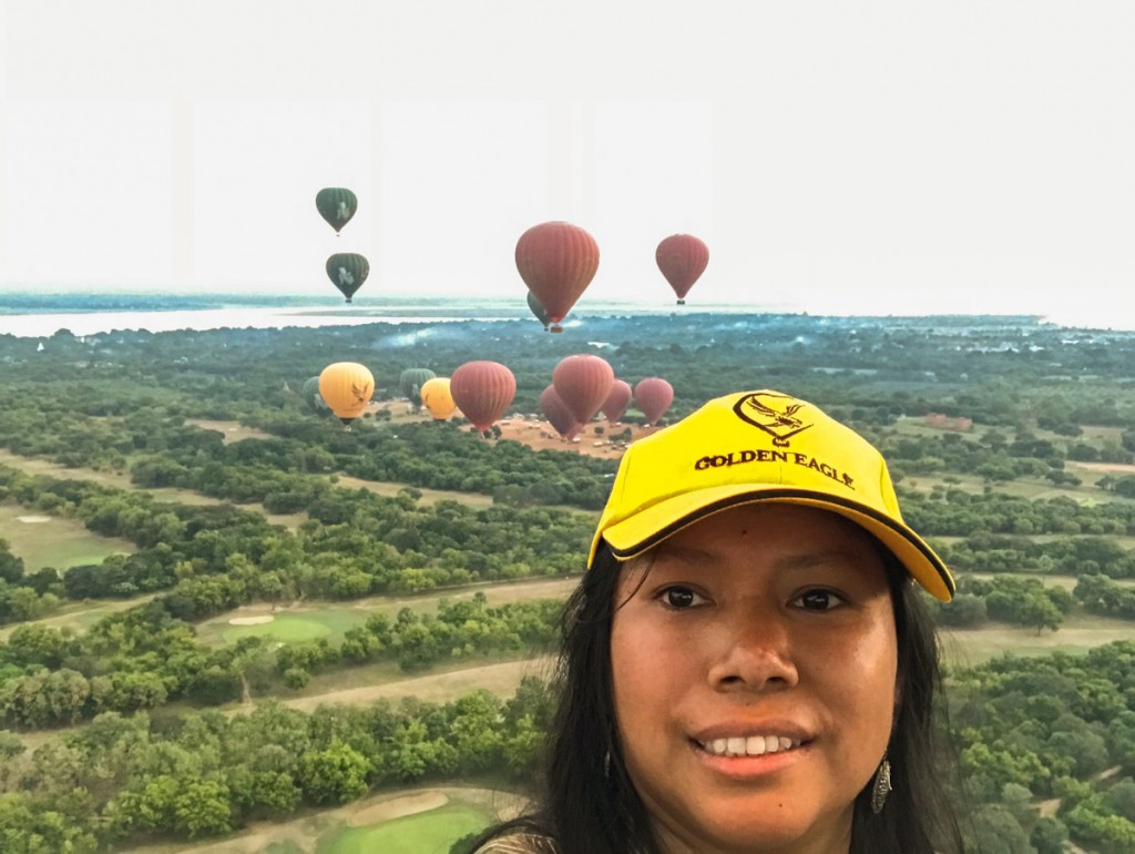 Rêve de mon enfance réaliseé le vol en montgolfière !