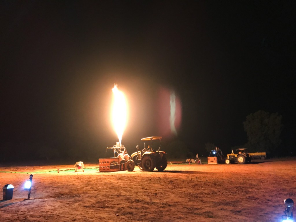 Test de montgolfière à Bagan