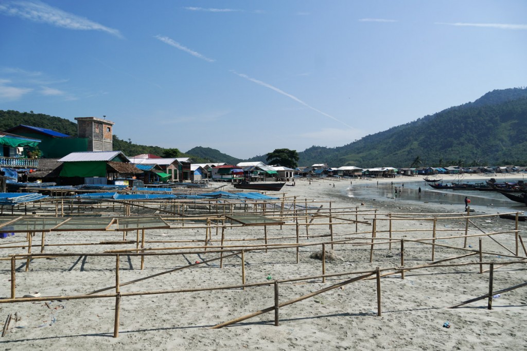 Village San Hlan - Dawei - Séchage