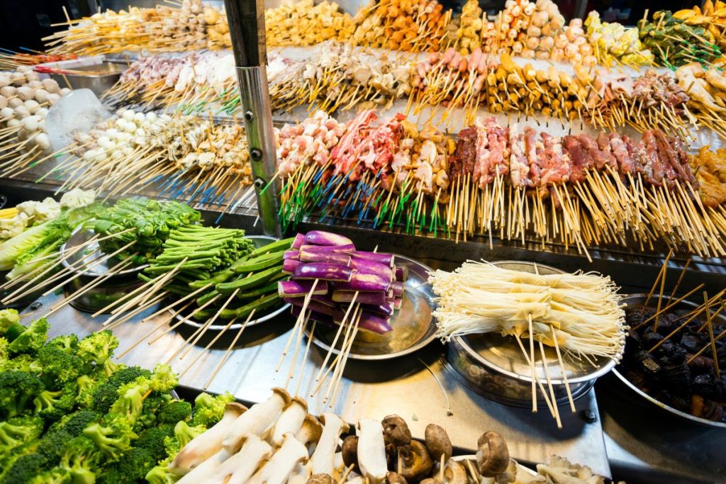 Brochettes- Cuisine khmère