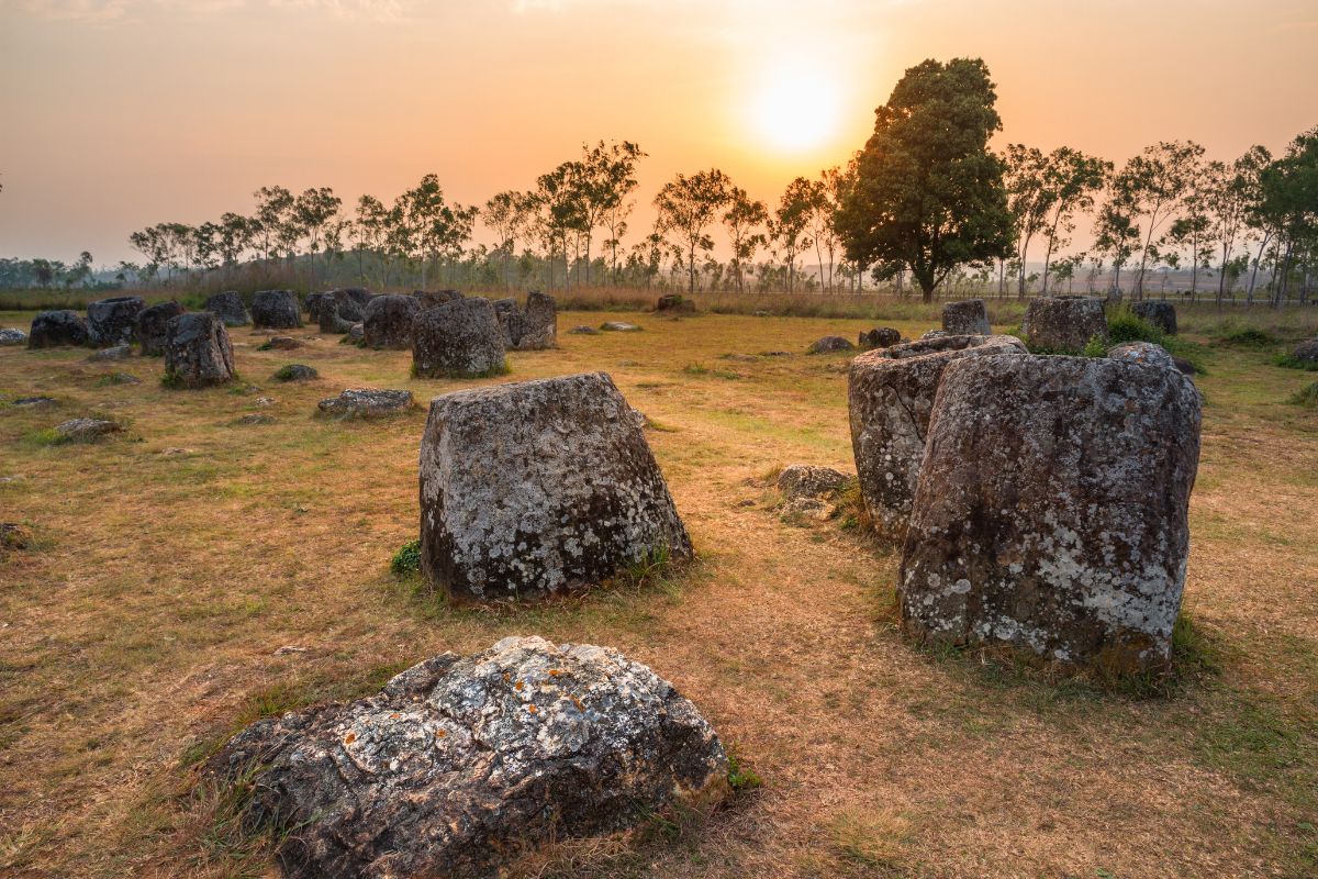 Plaine des jarres au Laos