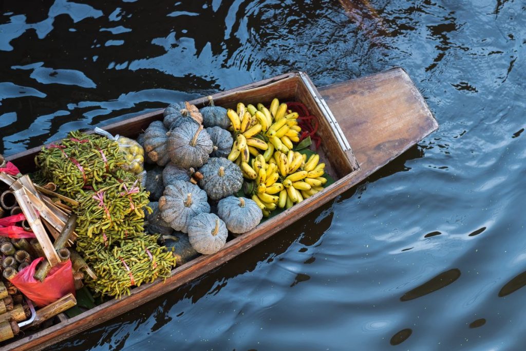 marché flottant de damnoen saduak