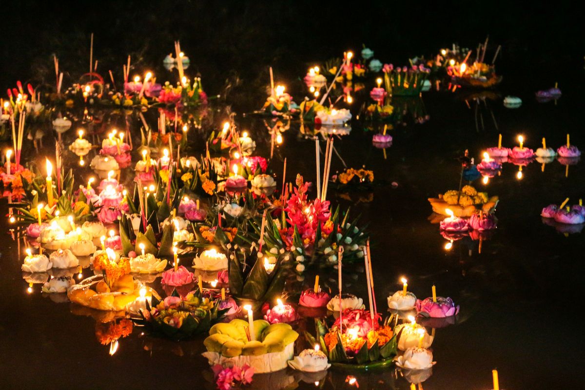 loy krathong festival thailande